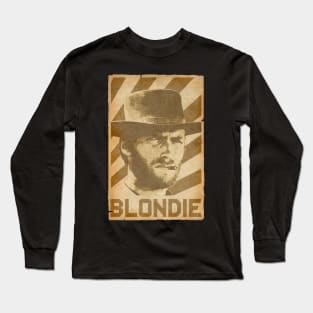 Clint Eastwood Blondie Retro Propaganda Long Sleeve T-Shirt